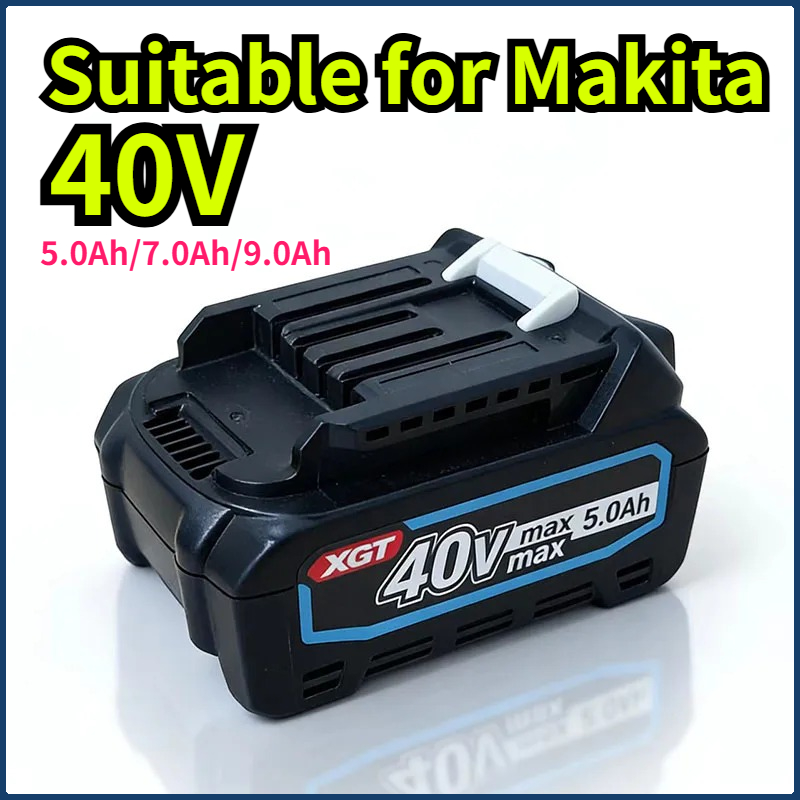 Makita Power Tools Xgt - マキタ電動工具リチウム電池40V 5.0Ah/7.0Ah/9.0Ahに適しており、HP002GZ GWT10T DHP487Z GWS01Z GRU06T