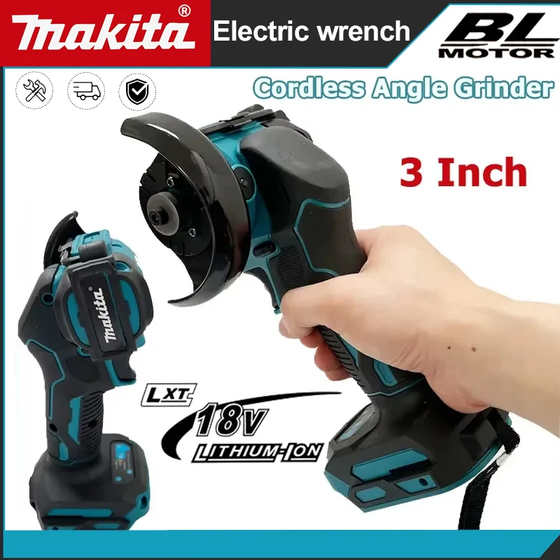 Circular Saw Cordless - マキタ 3 インチ新型ミニアングルグラインダーコードレス 3 インチ電動カットオフツール切断丸鋸電動工具 18V