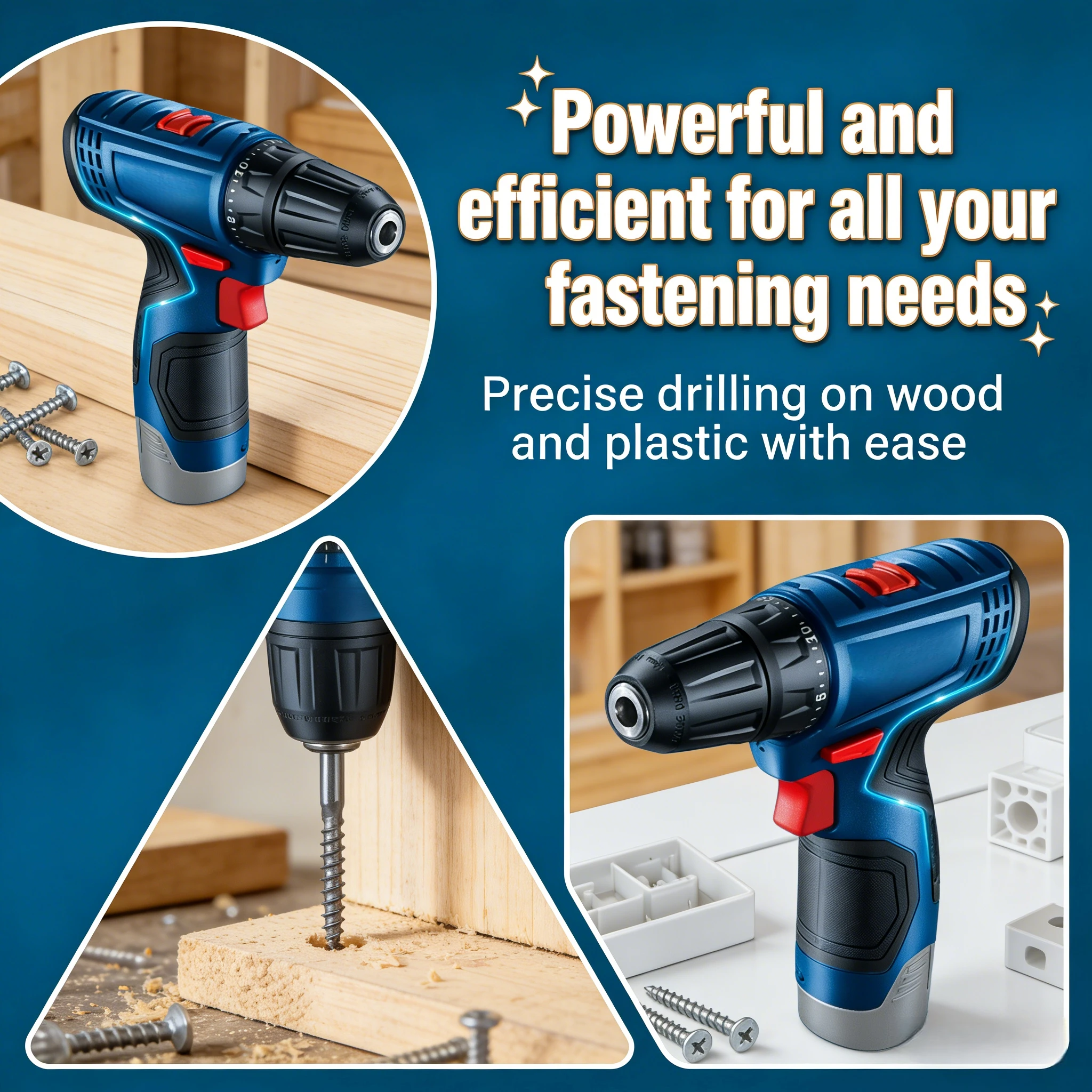 Power Tools Ridgid - ボッシュ電動ドリル GSR 120-LI 12V 充電式コードレス多機能家庭用 DIY