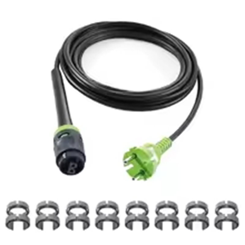 Power Tools Festool - ABUI-電源ケーブル交換コード バヨネットロックストレインEUプラグ付き-ゴム製H05 RN-F-4 203914 489421 Festoolツール用