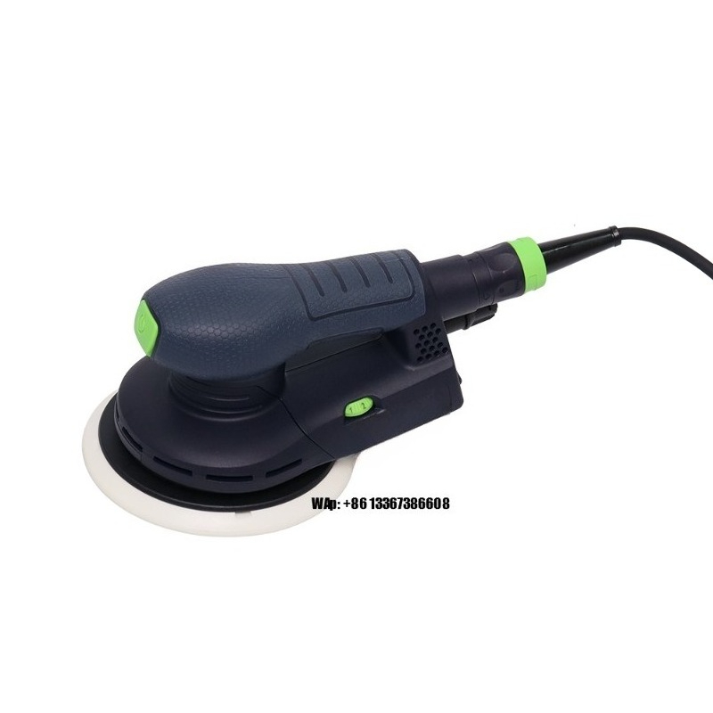 Random Orbital Sander - 400W電動ブラシレスランダムオービタルサンダー偏心3mm/5mm、150mm（6インチ）バッキングパッド付き