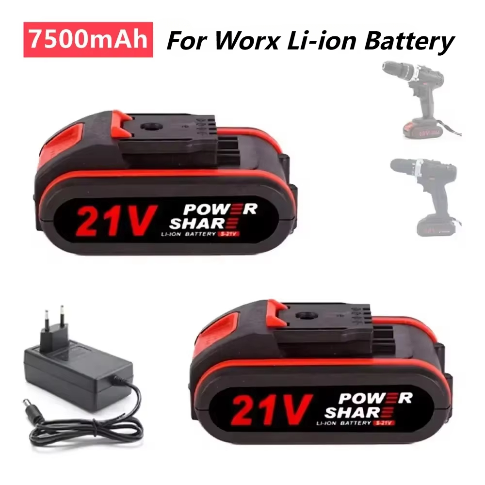 Power Tools Ridgid - 21V 大容量充電式リチウムイオンバッテリー WORX 18V 20V 電動のこぎり電動ドリルおよびガーデンパワーツール用