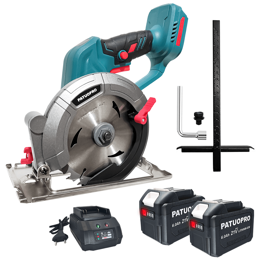 Power Tools Ingco - Patuopro-ブラシレス丸鋸,コンパクト電動鋸,マキタ18Vバッテリー用電動工具,木材,金属,セラミック,タイル,カッター,6インチ