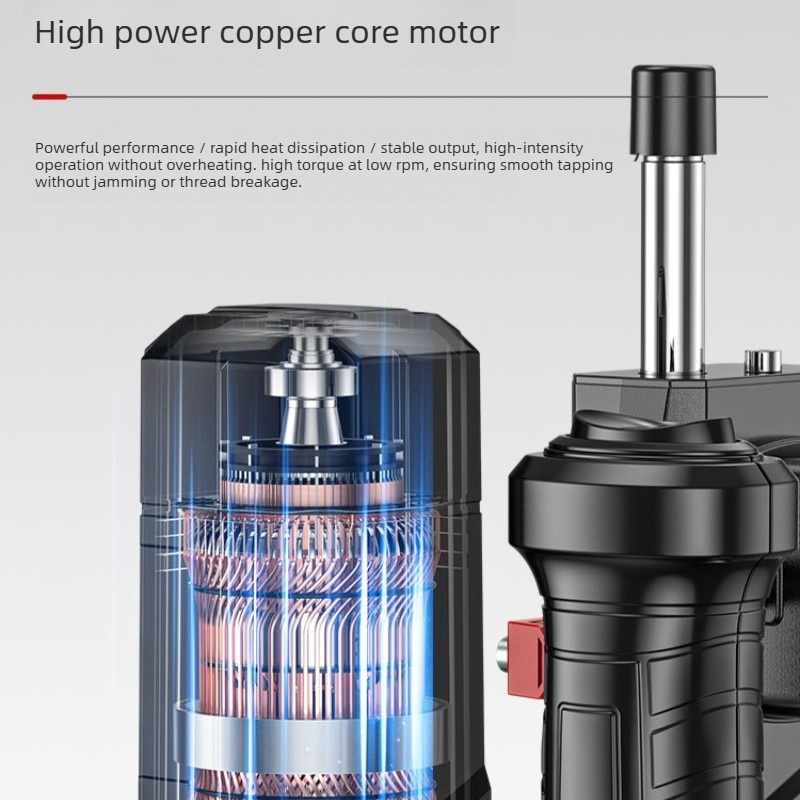 ハイパワーリチウム電動タッピングマシン小型デスクトップ多機能 - Power Tools Ridgid のレビューと価格