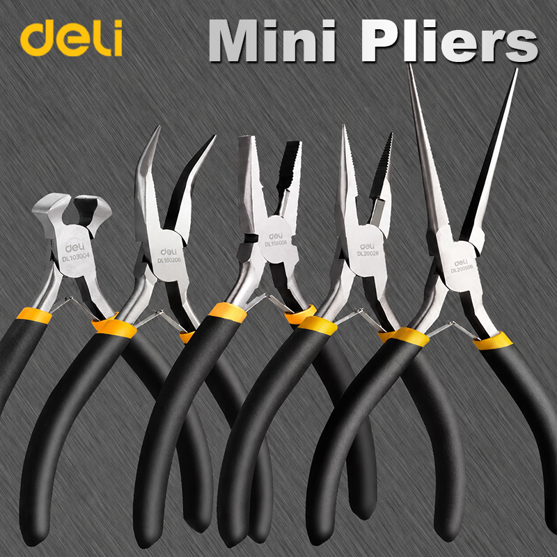 7点セット ミニプライヤー 高炭素鋼 精密ニードルノーズ ワ - Power Tools Germany のレビューと価格