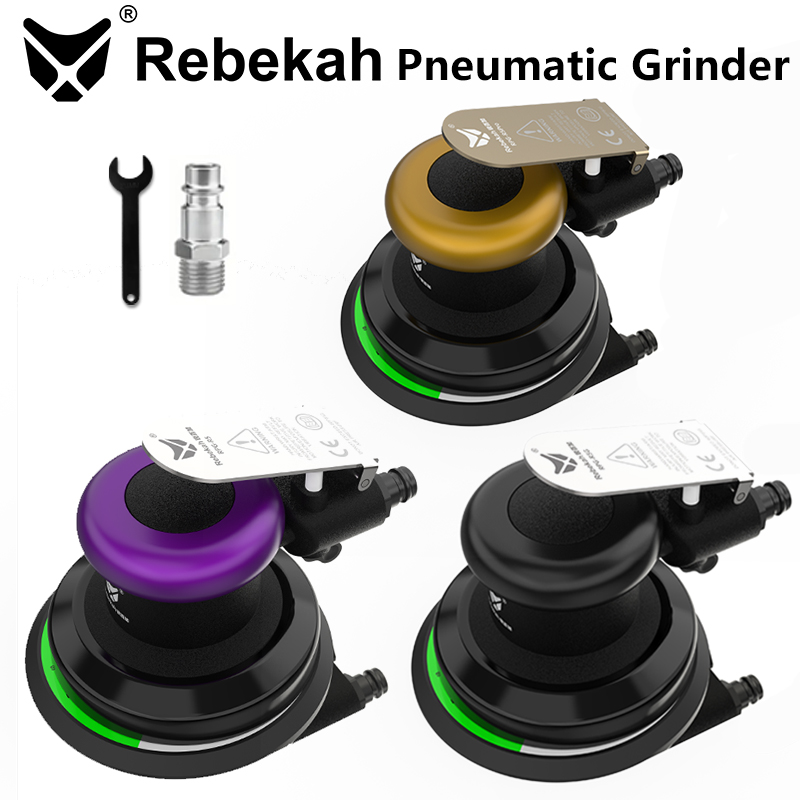 レベカ空気圧式オービタルサンダー エアグラインダー 125m - Random Orbital Sander のレビューと価格