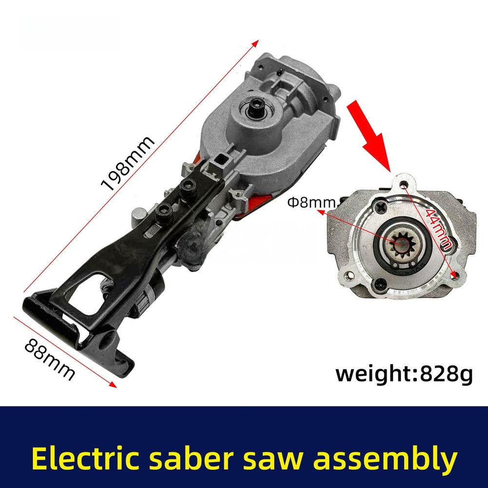 8mmシャンク、長さ198mmのレシプロソーヘッドアセンブリ - Power Tools Jigsaw のレビューと価格
