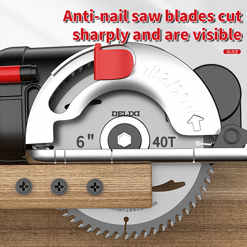 5/5.5/6 インチリチウム電池鋸刃木工 24/40 歯切 - Circular Saw Cordless のレビューと価格