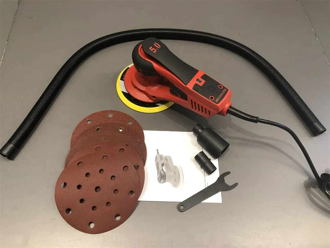 2025年式 可変速コード式ブラシレスプロフェッショナルラン - Random Orbital Sander のレビューと価格