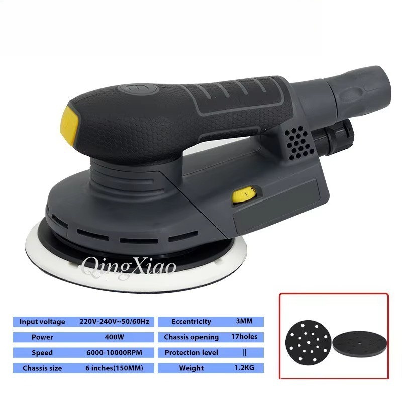 ランダムオービタルサンダー 6インチ ダストフリー 自動車塗 - Random Orbital Sander のレビューと価格