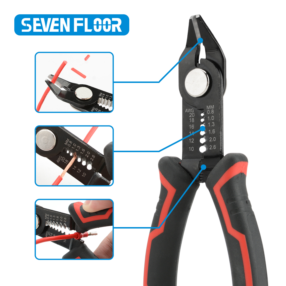 ワイヤーストリッパーペンチ自動ストリッピングカッターケーブル - Power Tools Germany のレビューと価格