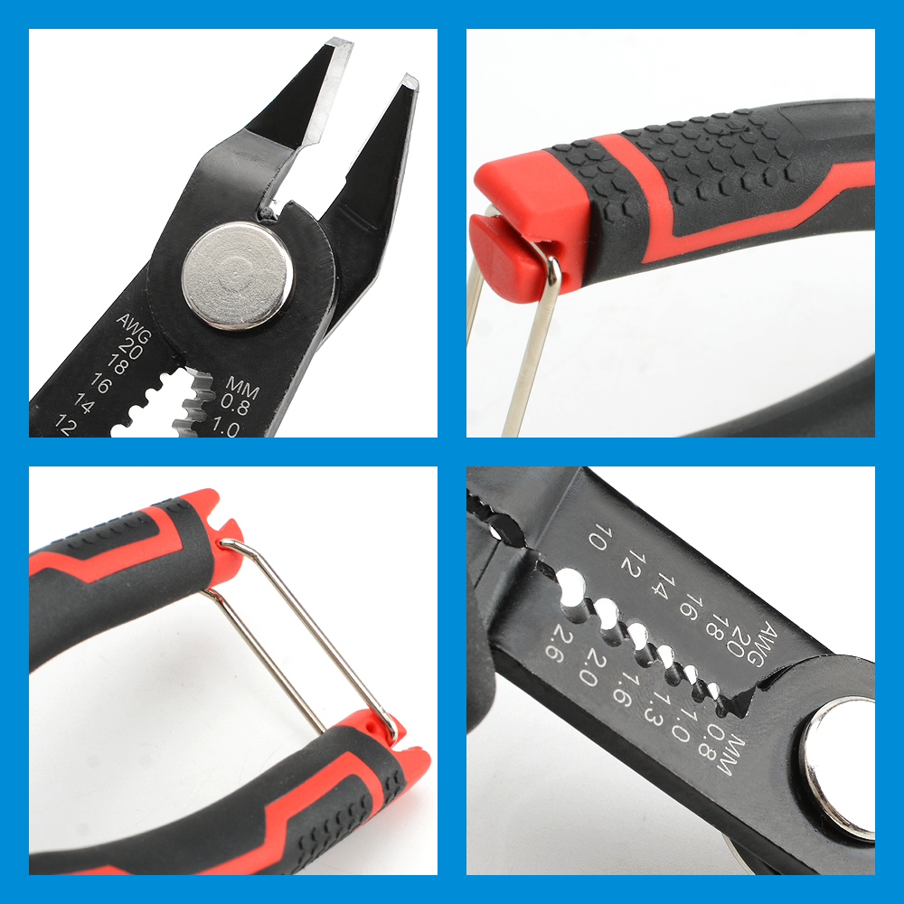 ワイヤーストリッパーペンチ自動ストリッピングカッターケーブル - Power Tools Germany のレビューと価格