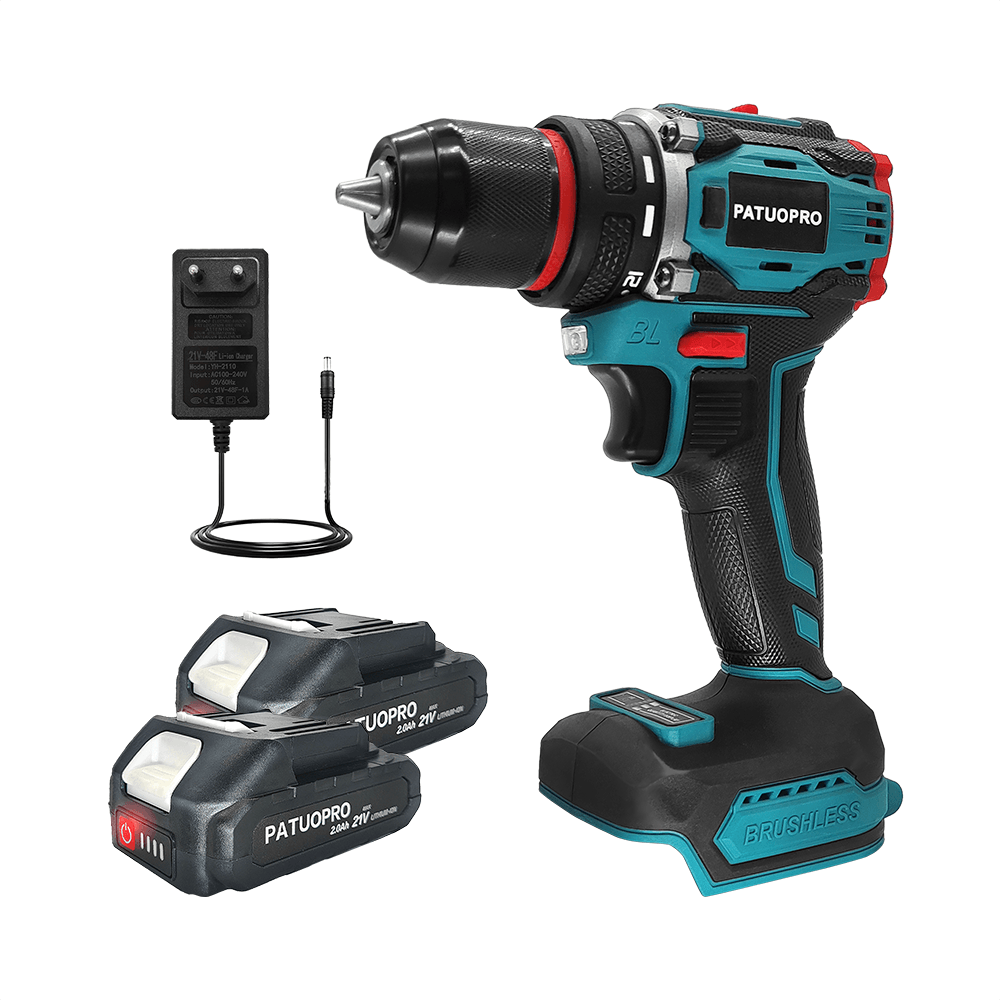 PATUOPRO 21V ワイヤレスブラシレス電気ドリルドラ - Power Tools Ingco のレビューと価格