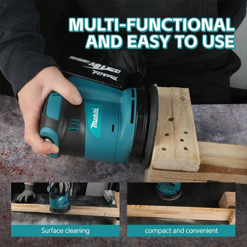 マキタ DBO180Z 18V ブラシレスコードレスディスク - Random Orbital Sander のレビューと価格