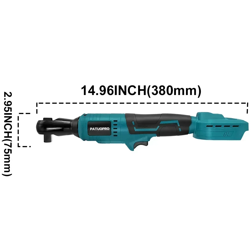 100N.m ブラシレス電動ラチェットレンチ コードレスレン - Power Tools Ingco のレビューと価格