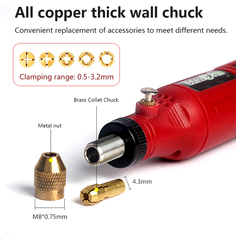 USB コードレスロータリーツールキット木工彫刻ペン DIY - Power Tools Ingco のレビューと価格
