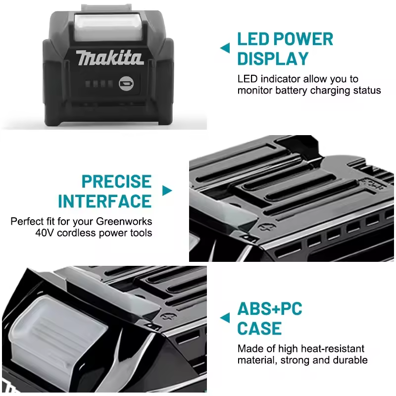 純正マキタ 40V MAX XGT リチウムイオンバッテリー - Makita Power Tools Xgt のレビューと価格