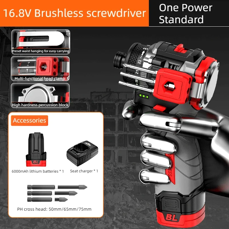 Nanwei-ブラシレスコードレス電気ドリル、ノック可能なド - Power Tools Ingco のレビューと価格