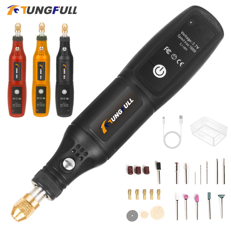 USB彫刻ペン ミニグラインダーマシン ロータリーツールキッ - Power Tools Ingco のレビューと価格