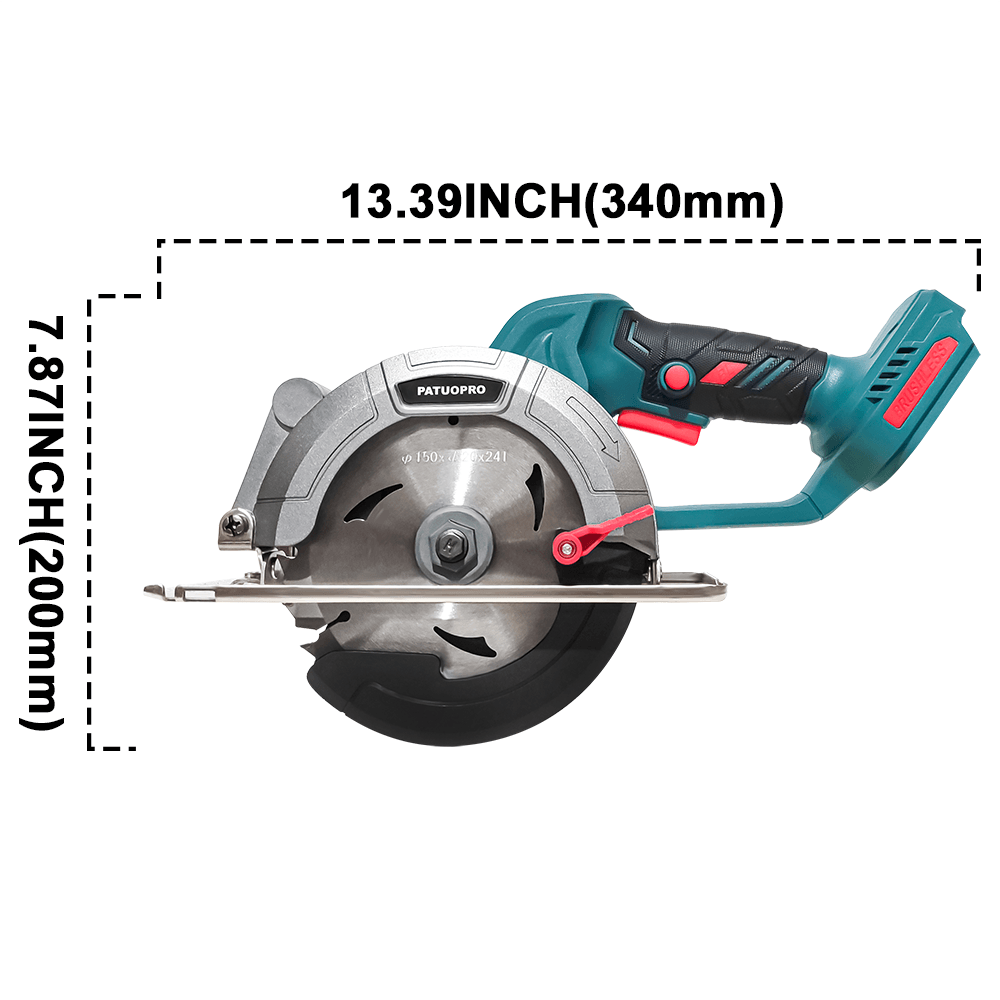 Patuopro-ブラシレス丸鋸,コンパクト電動鋸,マキタ1 - Power Tools Ingco のレビューと価格